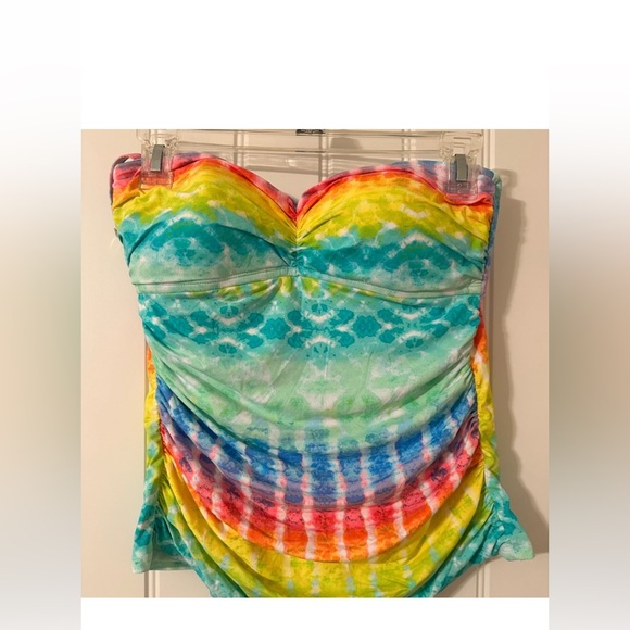 Rod Beattie tie dye Tankini top. - Picture 1 of 3